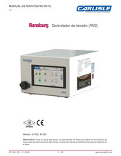 Carlisle Ransburg RVC 81000 Manual De Mantenimiento