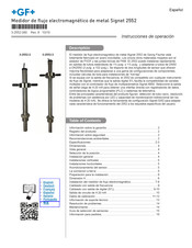 GF 3-2552-2 Instrucciones De Operación