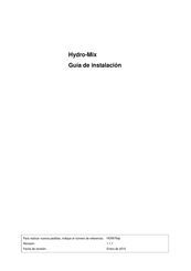 Hydronix Hydro-Mix HD0676sp Guia De Instalacion