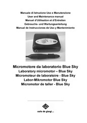 Carlo De Giorgi Blue Sky 637/00 Manual De Instrucciones