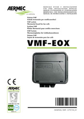 AERMEC VMF-E0X Manual De Instrucciones E Instalación