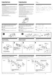 Sony XR-C8220 Instalación / Conexiones