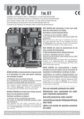 Ribind K 2007 Manual De Instrucciones