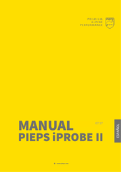 PIEPS PIEPS iPROBE II 300 Manual De Usuario