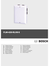 Bosch FLM-420-RLV8-S Guia De Instalacion