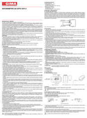 Gima OXY-3 Manual De Instrucciones