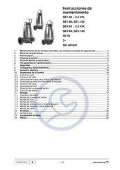 Grundfos SE1.50 Instrucciones De Mantenimiento