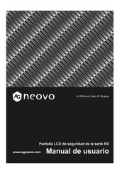 AG Neovo RX-W19 Manual De Usuario