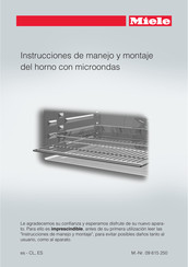 Miele H6100 Instrucciones De Manejo Y Montaje