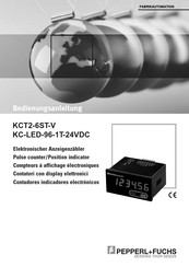 Pepperl+Fuchs KC-LED-96-1T-24VDC Manual Del Usuario