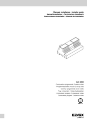 Vimar 6592 Instrucciones Instalador