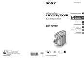 Sony HANDYCAM DCR-PC1000 Guía De Operaciónes