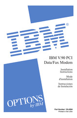 IBM V.90 PCI Instrucciones De Instalación