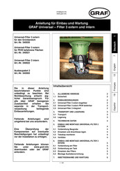 Graf 340021 Instrucciones De Instalación Y Mantenimiento