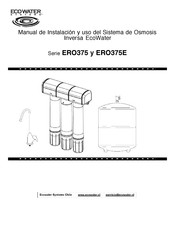 EcoWater Systems ERO375 Serie Manual De Instalacion Y Uso