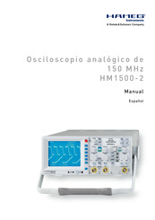 Hameg Instruments HM1500-2 Manual De Instrucciones