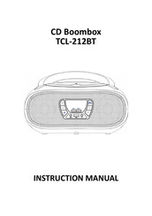 Denver TCL-212BT Manual De Instrucciones