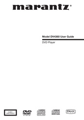 Marantz DV4360 Guia Del Usuario