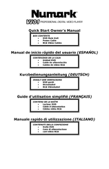Numark VJ01 Manual De Inicio Rápido Del Usuario