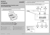 Sony HT-SS370 Guía De Instalación Rápida