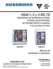 Hussmann HGM-2 Manual De Instalación Y Operación