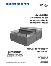 Hussmann ISMGG2DA Manual De Instalación Y Operación