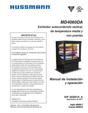 Hussmann MD4060DA Manual De Instalación Y Operación