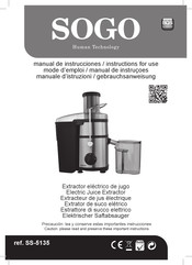 BQS SOGO SS-5135 Manual De Instrucciones