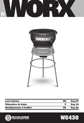 Worx WG430 Manual De Usuario