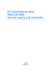 Nokia CK-20W Guía Del Usuario Y De Instalación