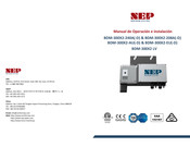 NEP BDM-300X2-240A-D Manual De Operación E Instalación