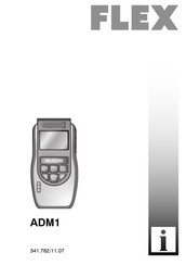 Flex ADM1 Instrucciones De Funcionamiento