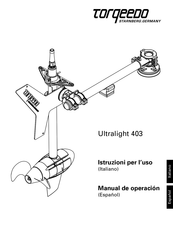 Torqeedo Ultralight 403 Manual De Operación