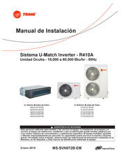 Trane 4MXD3560FB0 Manual De Instalación