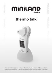 miniland baby Thermo talk Manual Instrucciones