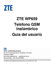 ZTE WP659 Guia Del Usuario