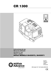 Nilfisk-Advance CR 1300 Instrucciones De Uso