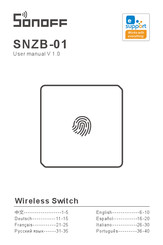 Sonoff SNZB-01 Manual Del Usuario