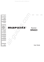 Marantz SR4023 Manual Del Usuario