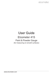 Elcometer 415 Guia Del Usuario