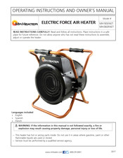 MrHeater MH360FAET Manual Del Usuario