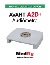 MedRx AVANT A2D+ Manual De Capacitación