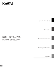 Kawai KDP120 Manual De Usuario