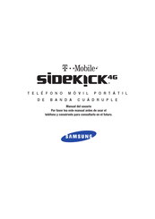 Samsung sidekick 4G SGH-T839 Manual Del Usuario