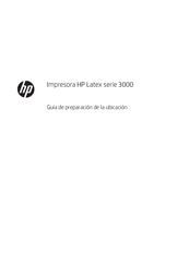 HP Latex 3600 Guía De Preparación