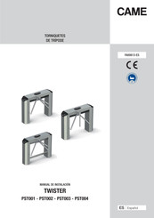 CAME TWISTER PST003 Manual De Instalación