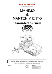 Dynapac F2500CS Manejo & Mantenimiento