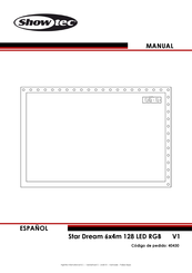Show Tec Star Dream 6x4m 128 LED RGB Manual