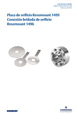 Emerson Rosemount 1495 Guia De Inicio Rapido