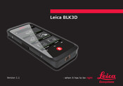 Leica BLK3D Manual Del Usuario